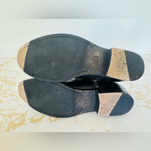 🔥🔥FINAL CLEARENCE🔥🔥 FRYE Women’s Molly Knee High Black Leather Boots - Picture 12 of 12